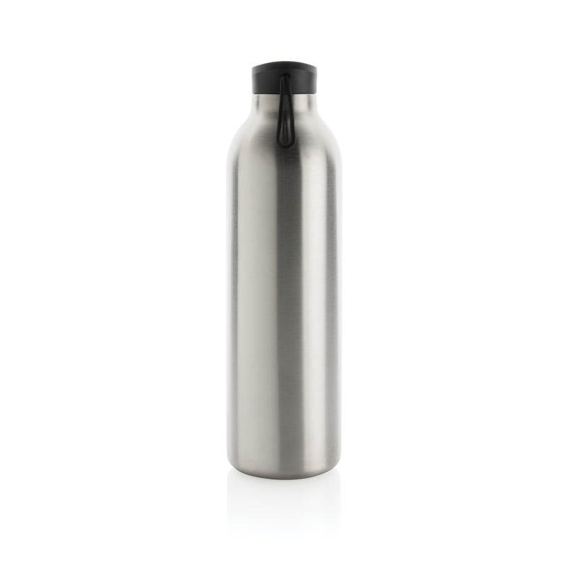 Promidžbena reciklirana vakuumska boca od nehrđajućeg čelika 1000ml, srebrne boje | Poslovni pokloni