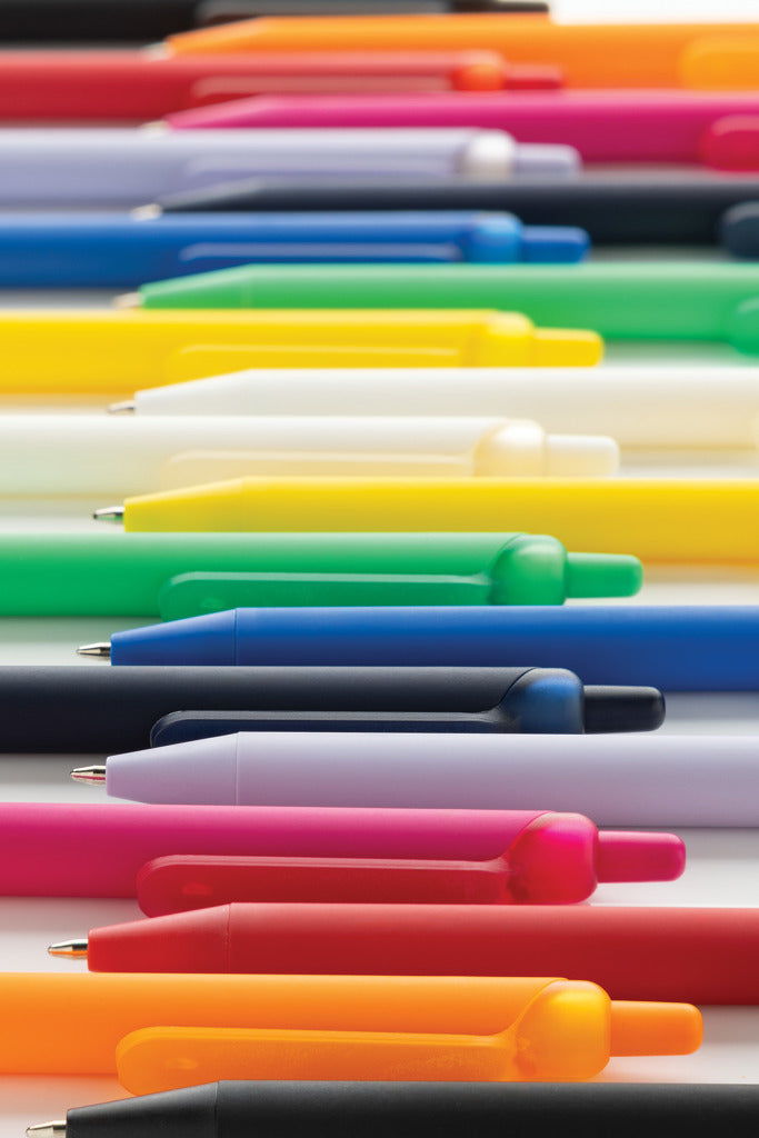 Promotivna reciklirana kemijska olovka s gumiranim tijelom, sve dostupne boje | Reklamni pokloni
