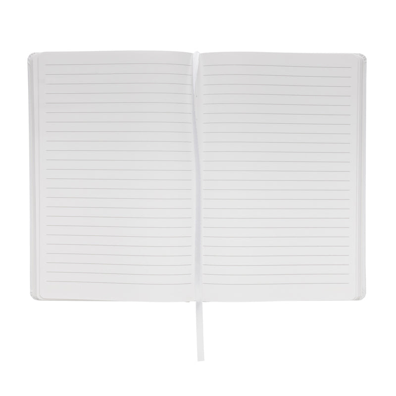 Reklamni tvrdi a5 notes od kamenog papira, bijela boja | Promidžbeni pokloni