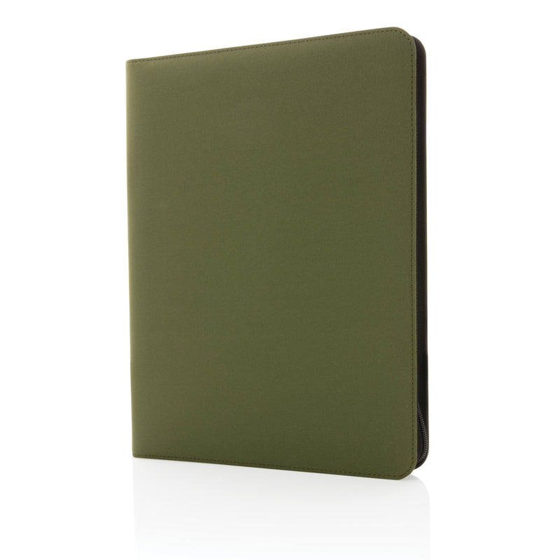 Poslovna mapa A4 od recikliranog 300D materijala s patentnim zatvaračem