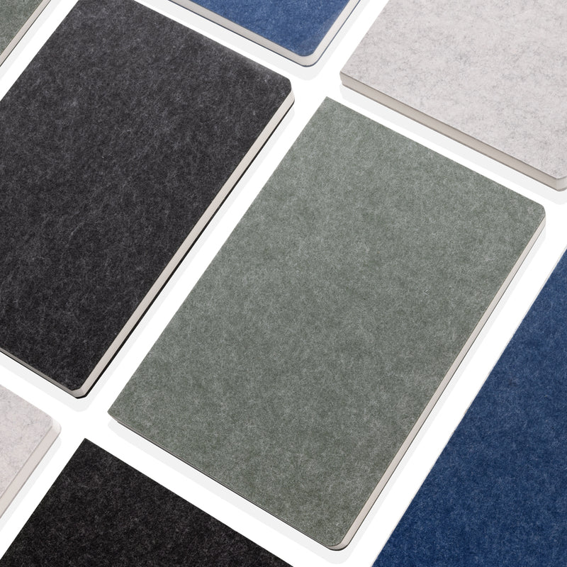 A5 bilježnica od recikliranog filca