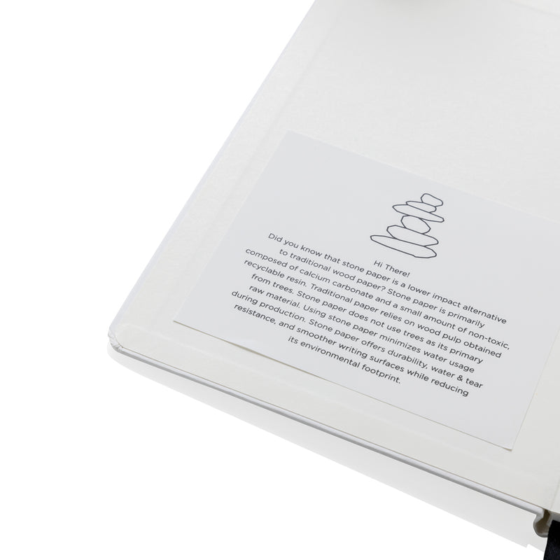 Bilježnica A5 od pluta i kamenog papira