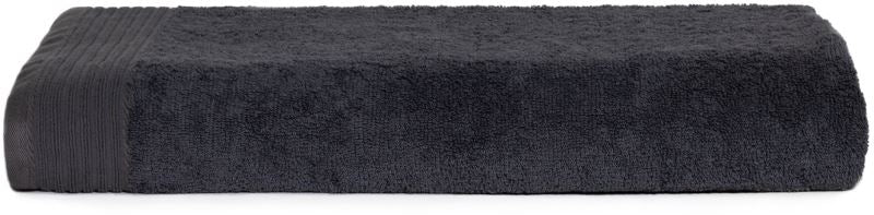 Reklamni pamučni ručnik za plažu, 450g/m², antracit boje | Poslovni pokloni