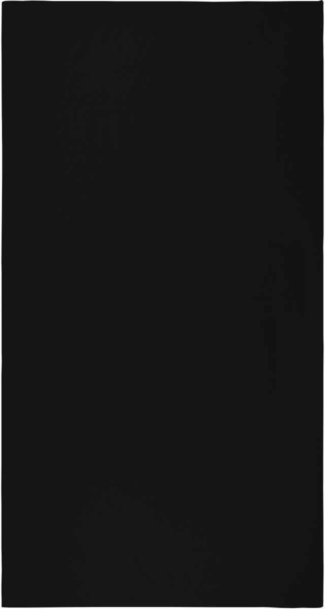 Promotivni pamučni ručnik za plažu, 450g/m², crne boje | Poslovni pokloni