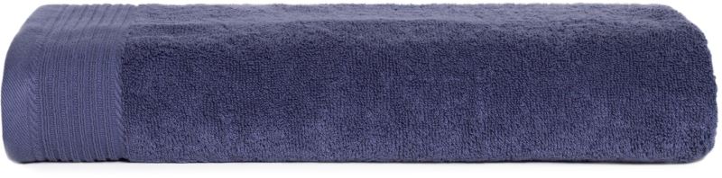 Reklamni pamučni ručnik za plažu, 450g/m², tamno plave boje | Poslovni pokloni