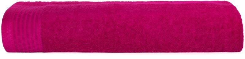 Reklamni pamučni ručnik za plažu, 450g/m², magenta boje | Poslovni pokloni