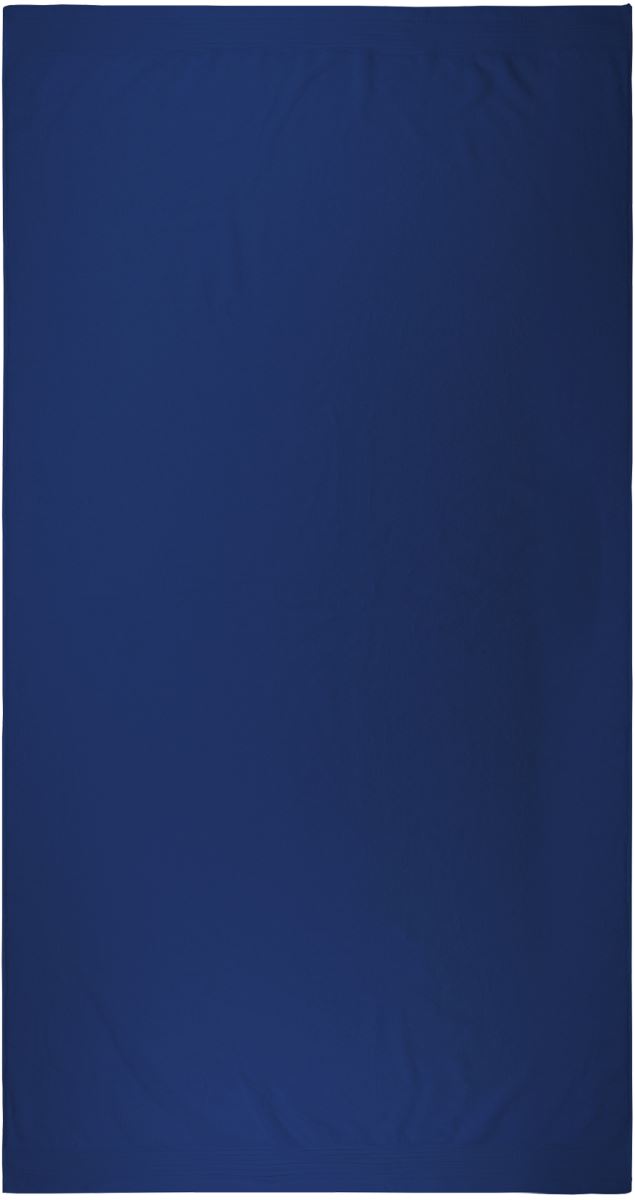 Promotivni pamučni ručnik za plažu, 450g/m², navy plave boje | Poslovni pokloni