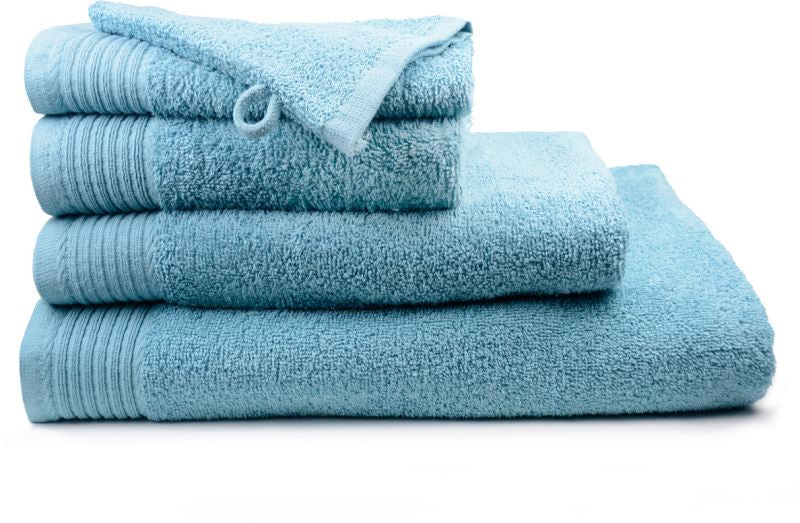 Promidžbeni pamučni ručnik za plažu, 450g/m², plava laguna boje | Poslovni pokloni