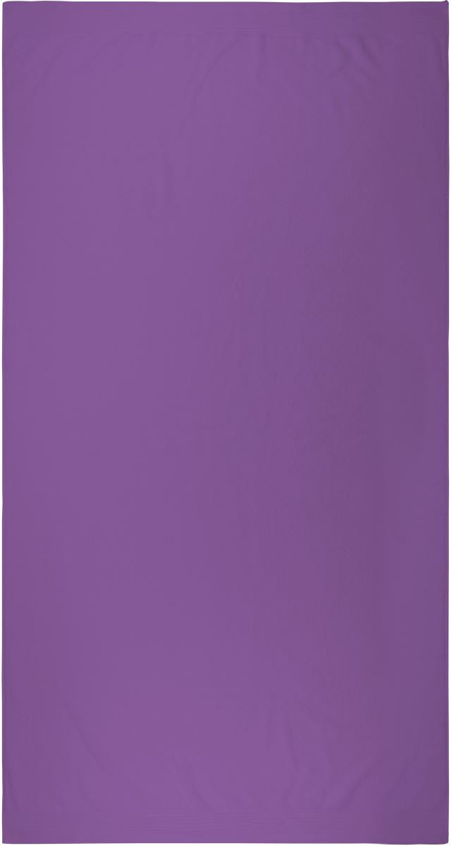 Promotivni pamučni ručnik za plažu, 450g/m², ljubičaste boje | Poslovni pokloni