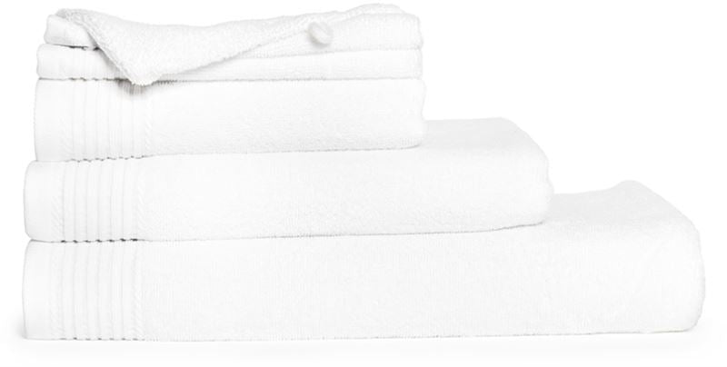 Promidžbeni pamučni ručnik za plažu, 450g/m², bijele boje | Poslovni pokloni