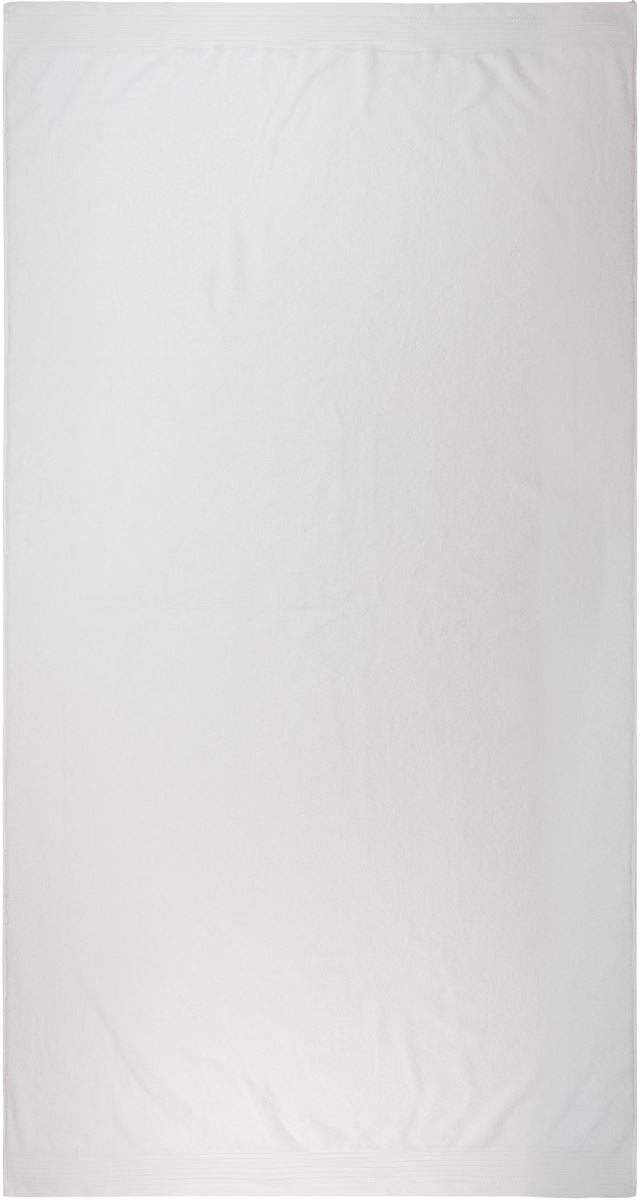 Promotivni pamučni ručnik za plažu, 450g/m², bijele boje | Poslovni pokloni