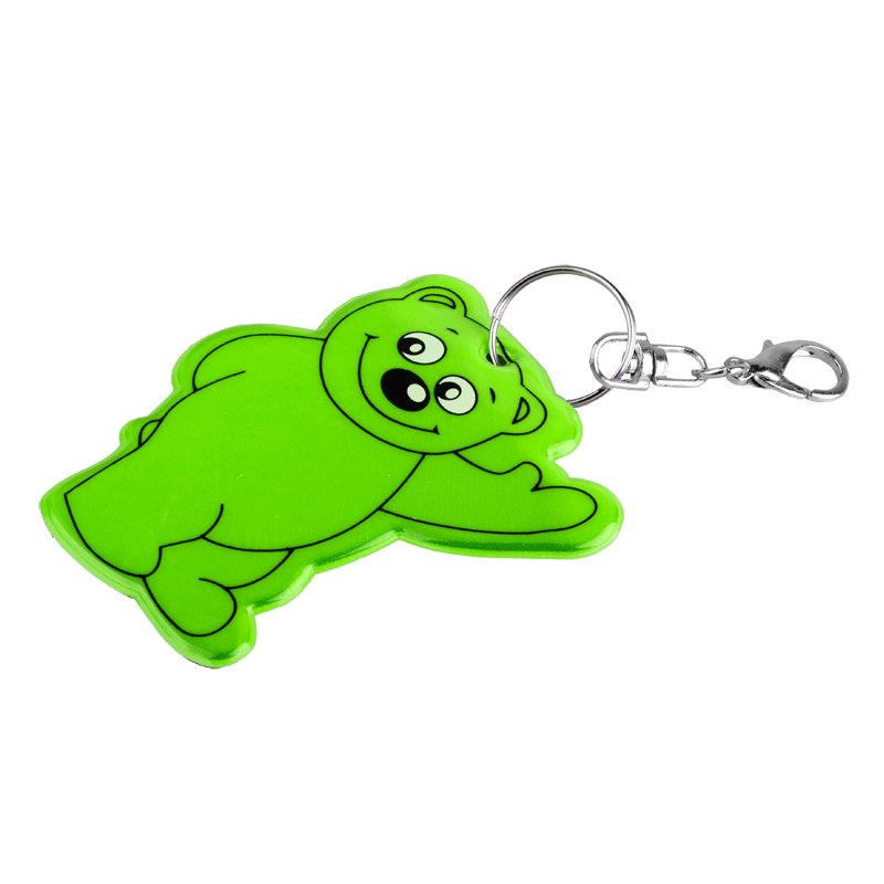 Reflektirajući PVC privjesak s karabinerom