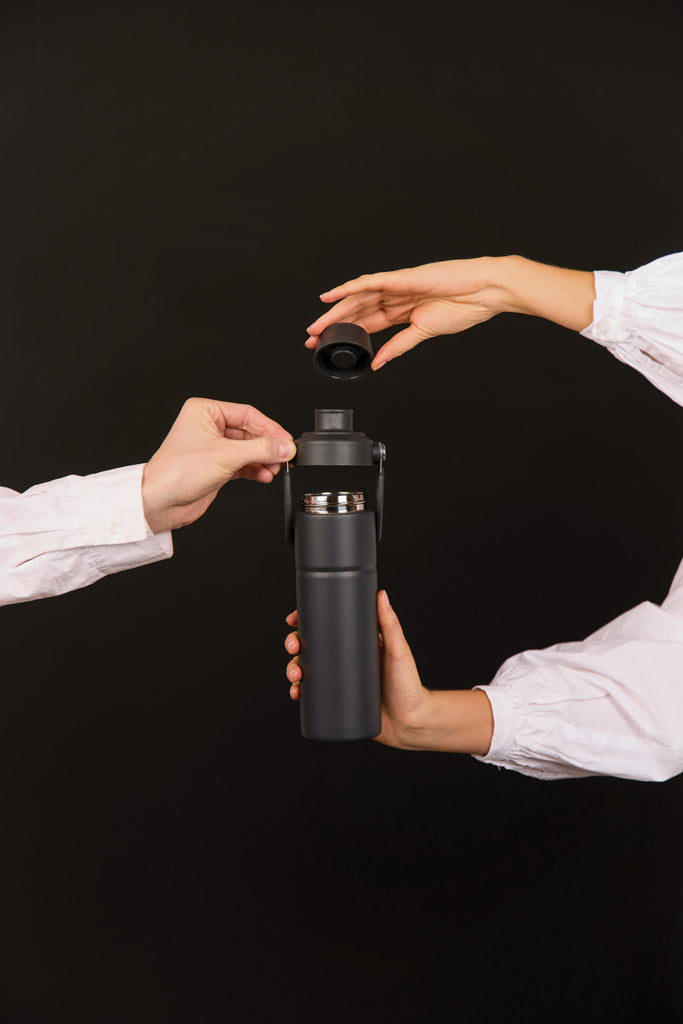 Boca s dvostrukom vakuumskom izolacijom od recikliranog nehrđajućeg čelika, 600ml