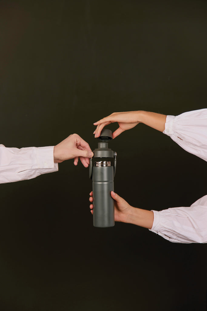 Boca s dvostrukom vakuumskom izolacijom od recikliranog nehrđajućeg čelika, 600ml