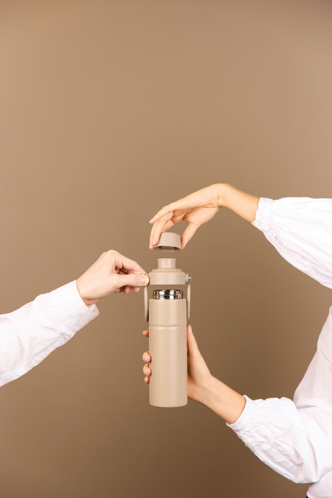 Boca s dvostrukom vakuumskom izolacijom od recikliranog nehrđajućeg čelika, 600ml