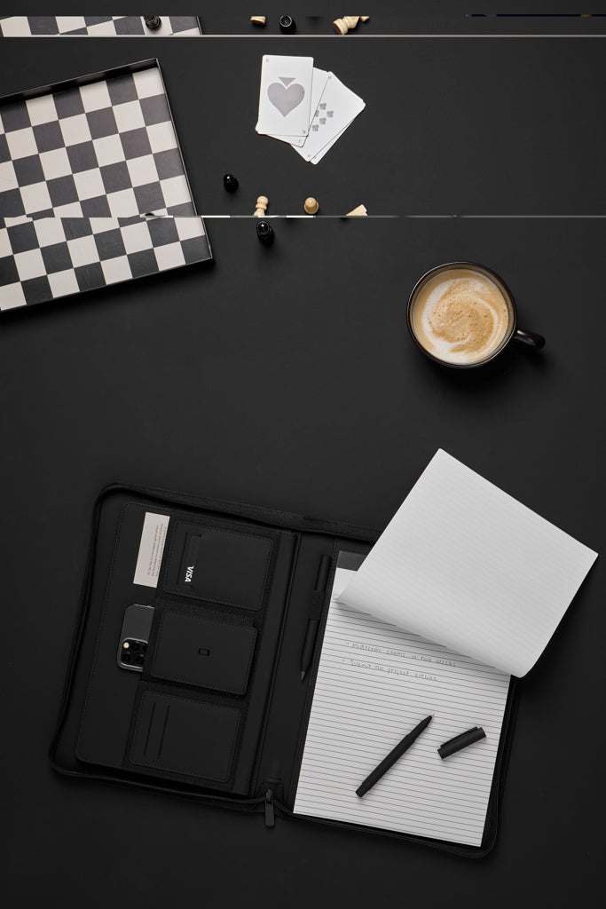 A4 poslovna mapa s notesom od poliestera