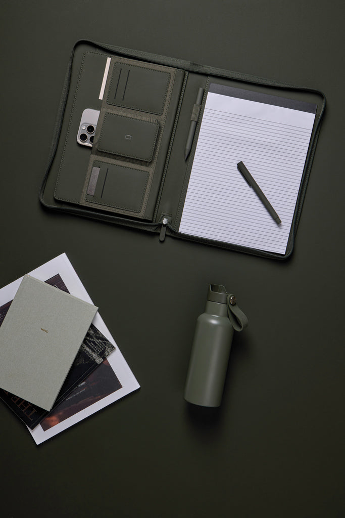 A4 poslovna mapa s notesom od poliestera