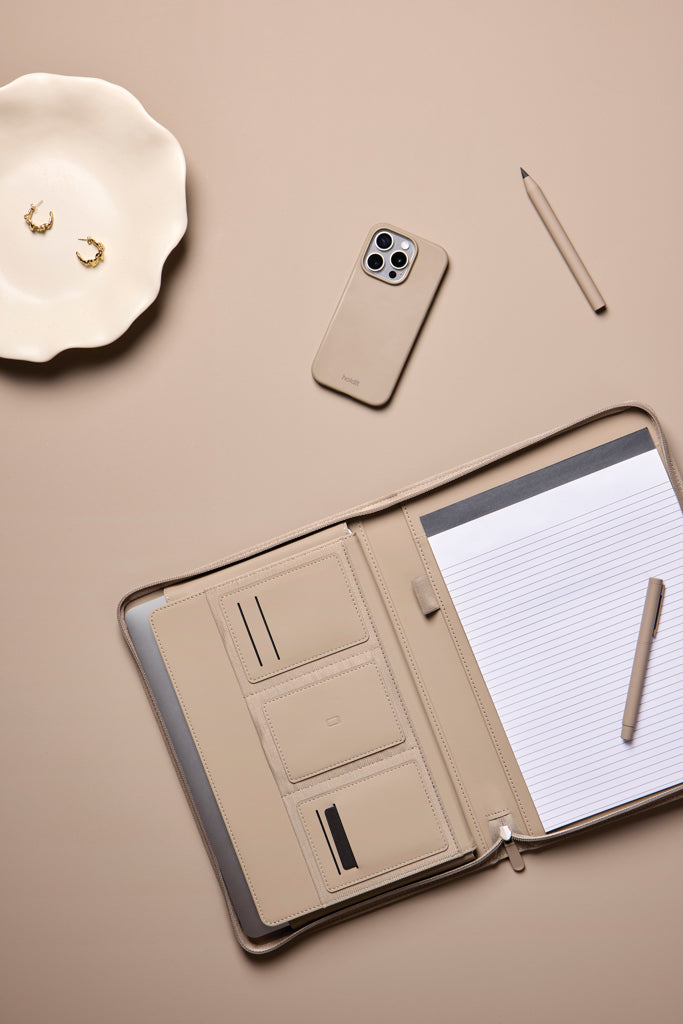 A4 poslovna mapa s notesom od poliestera