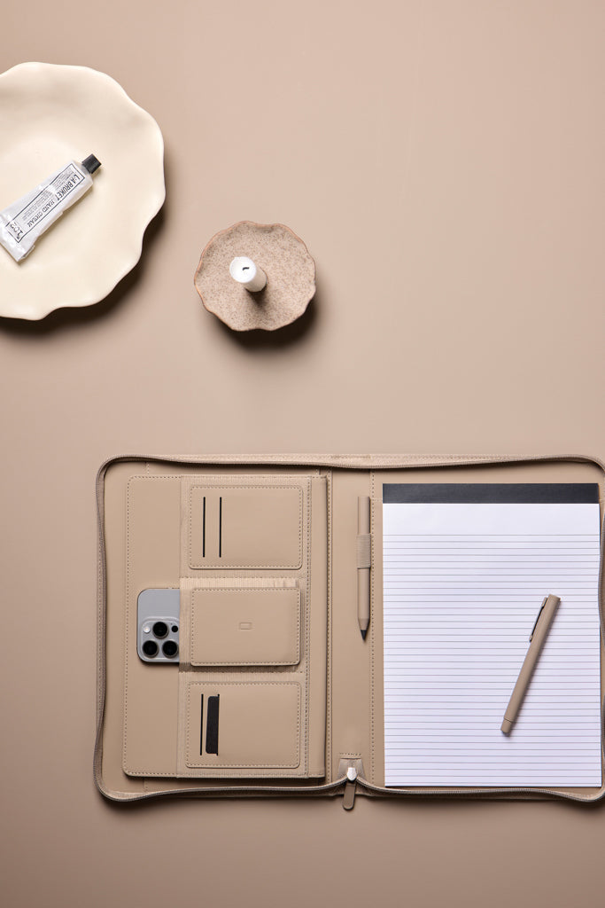 A4 poslovna mapa s notesom od poliestera