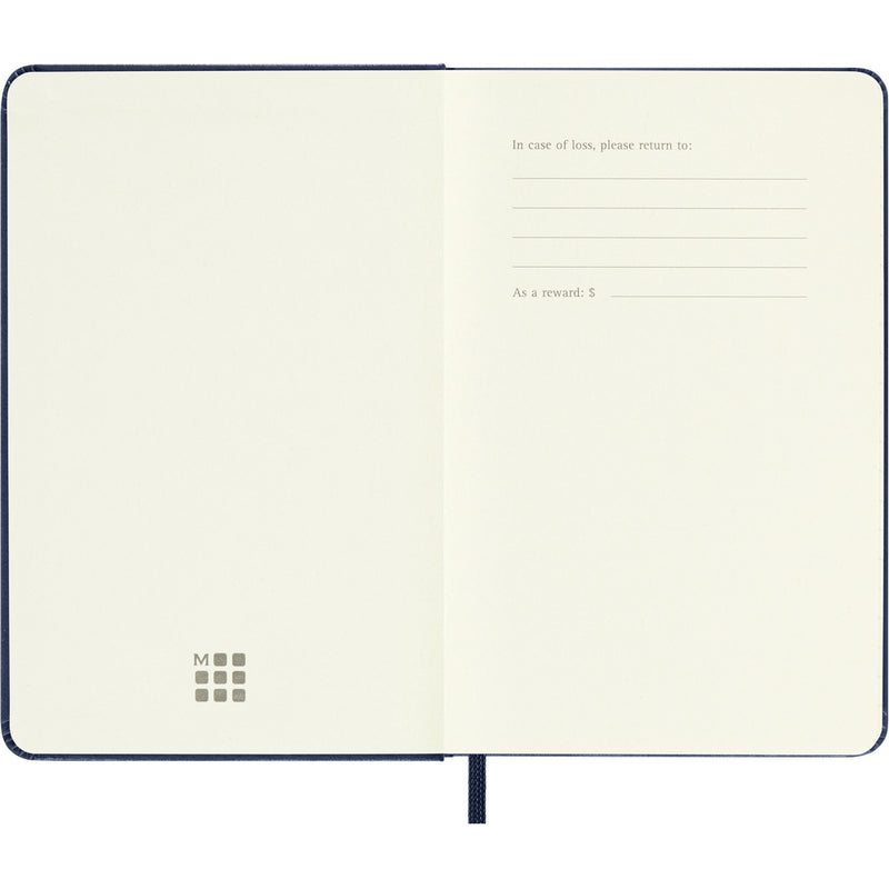 Moleskine notes A6 formata, tvrdi uvez, stranice s linijama