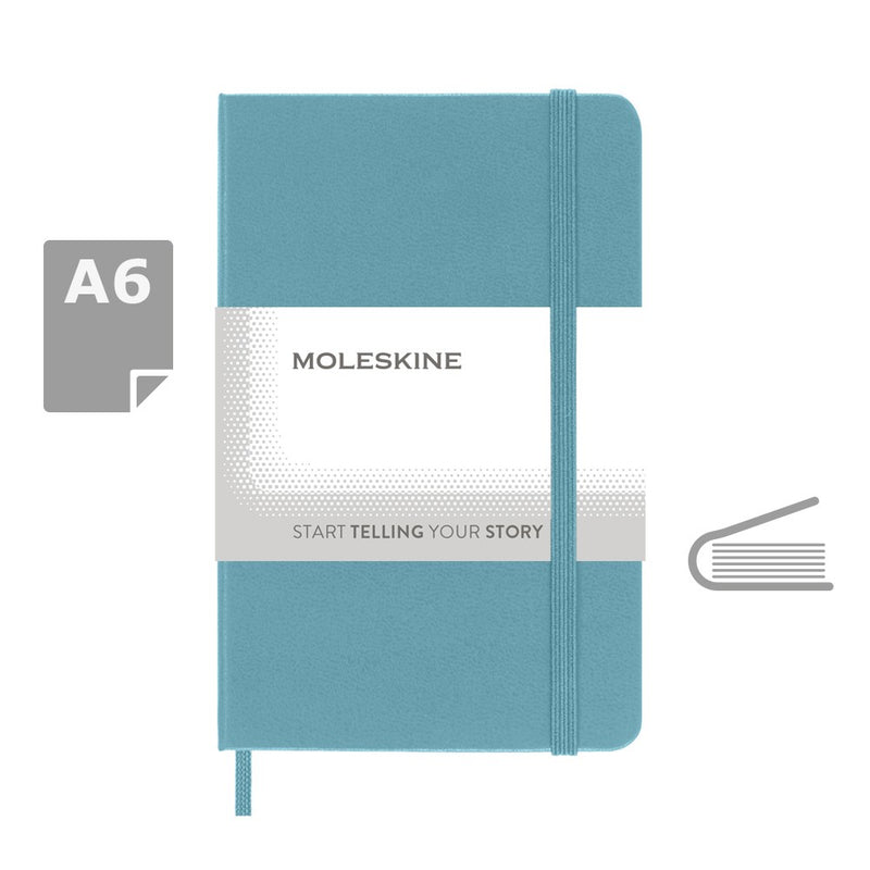 Moleskine notes A6 formata, tvrdi uvez, prazne stranice