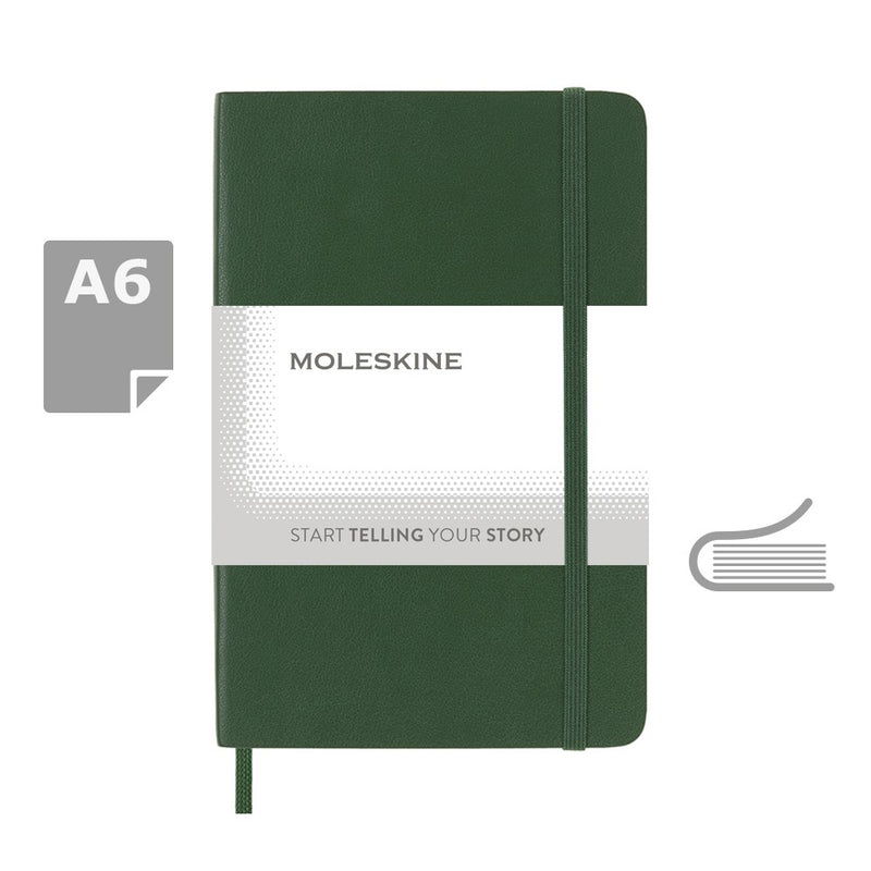 Moleskine notes A6 formata, meki uvez, prazne stranice