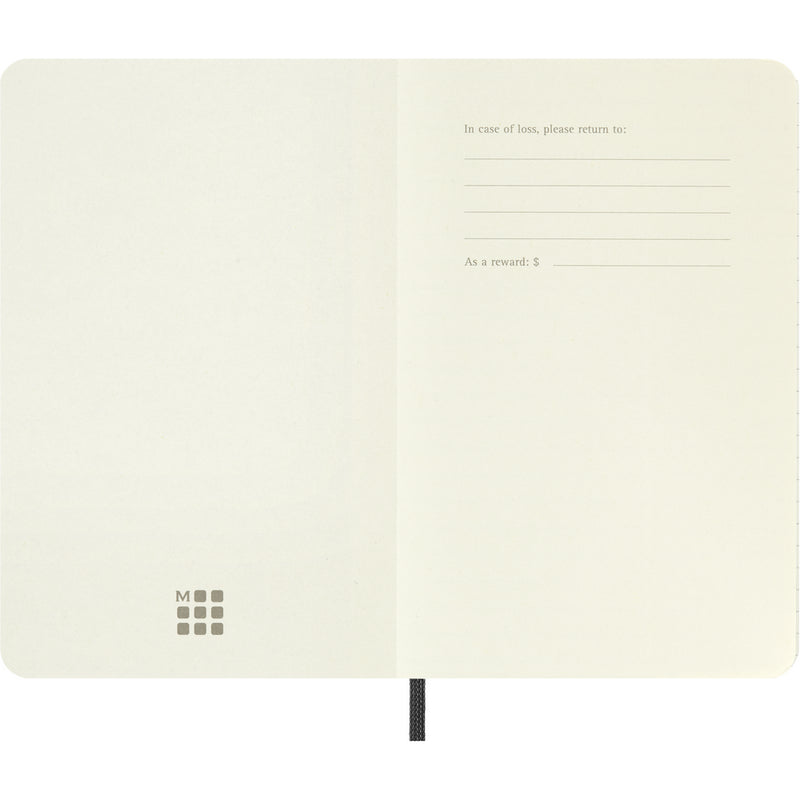Moleskine notes A6 formata, meki uvez, stranice s kvadratima