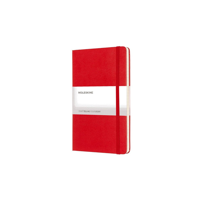 Moleskine notes A5 formata, tvrdi uvez, stranice s linijama