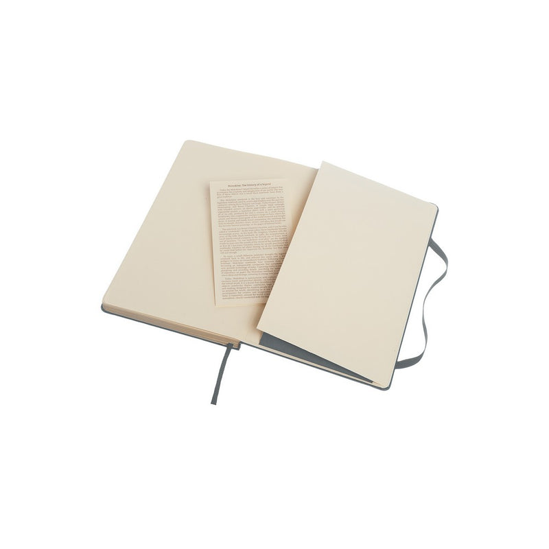 Moleskine notes A5 formata, tvrdi uvez, stranice s linijama