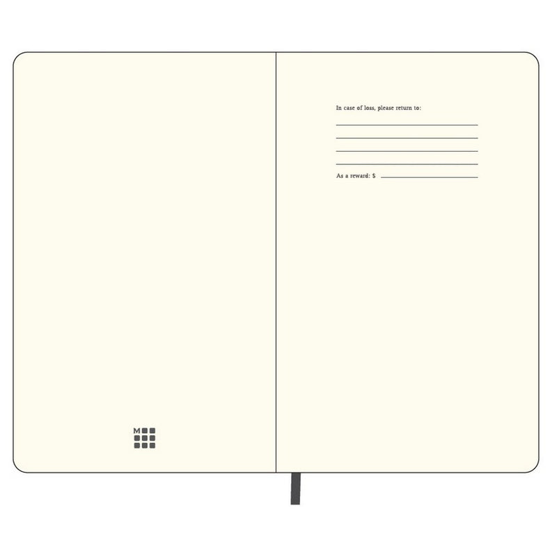 Moleskine notes A5 formata, tvrdi uvez, stranice s linijama