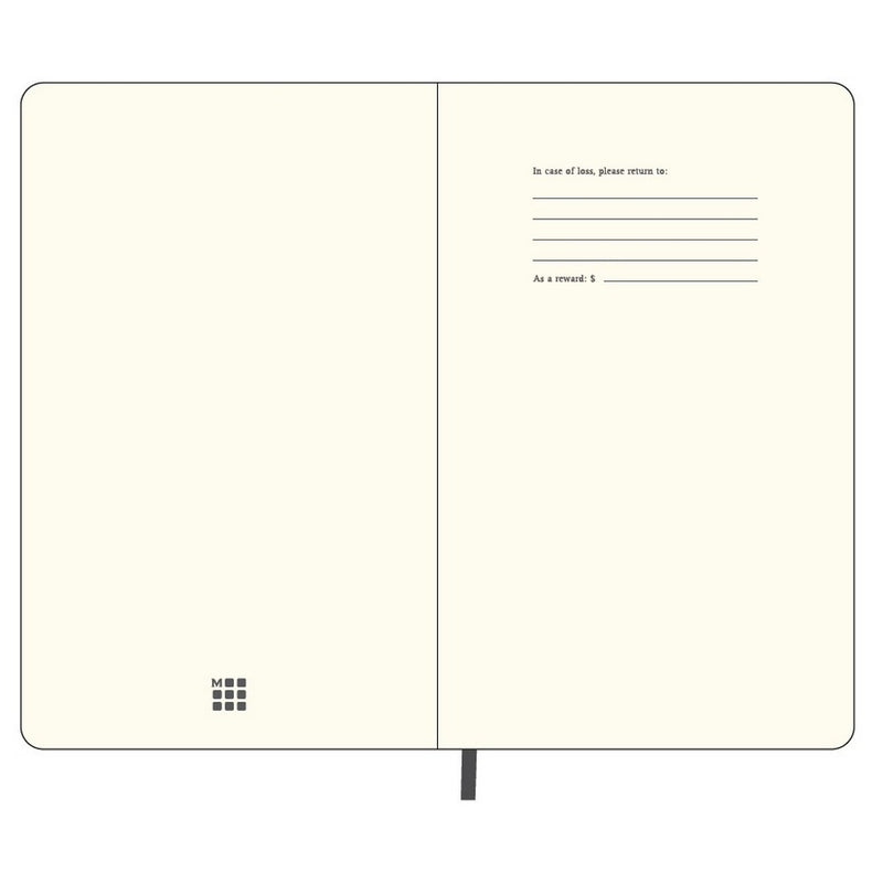 Moleskine notes A5 formata, tvrdi uvez, stranice s linijama