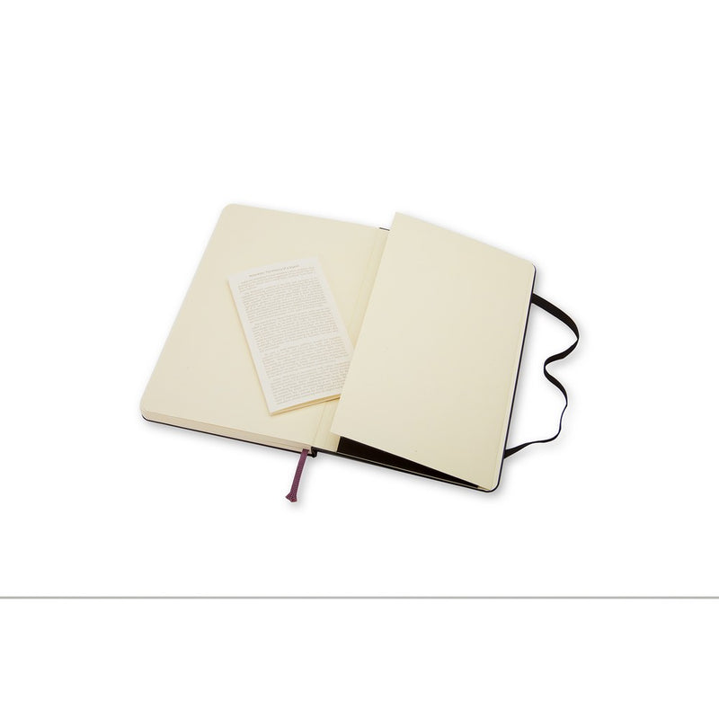 Moleskine notes A5 formata, tvrdi uvez, prazne stranice
