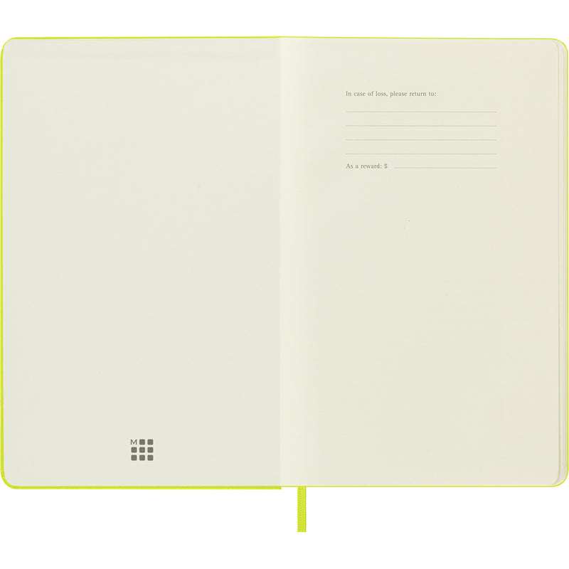 Moleskine notes A5 formata, tvrdi uvez, prazne stranice