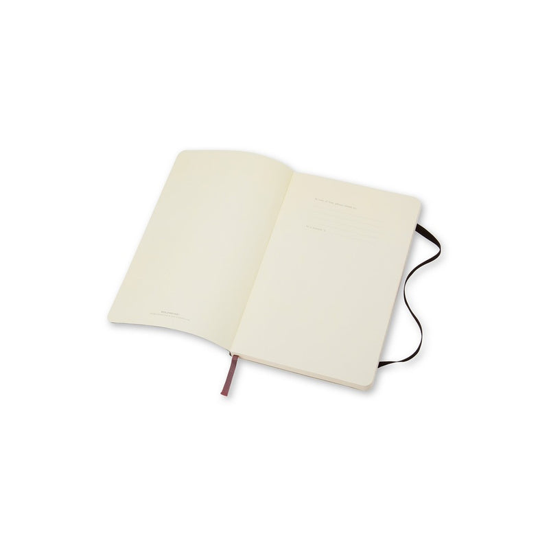 Moleskine notes A5 formata, meki uvez, stranice s linijama