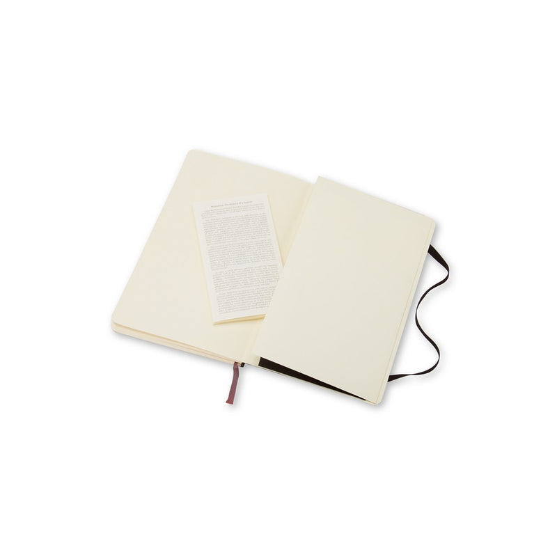 Moleskine notes A5 formata, meki uvez, stranice s linijama
