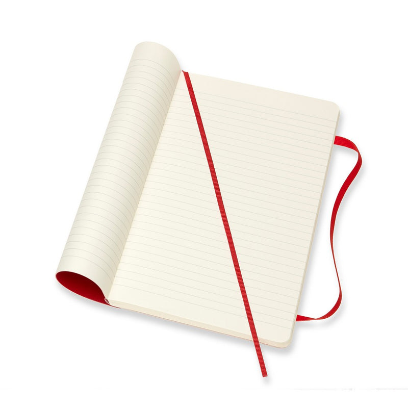 Moleskine notes A5 formata, meki uvez, stranice s linijama