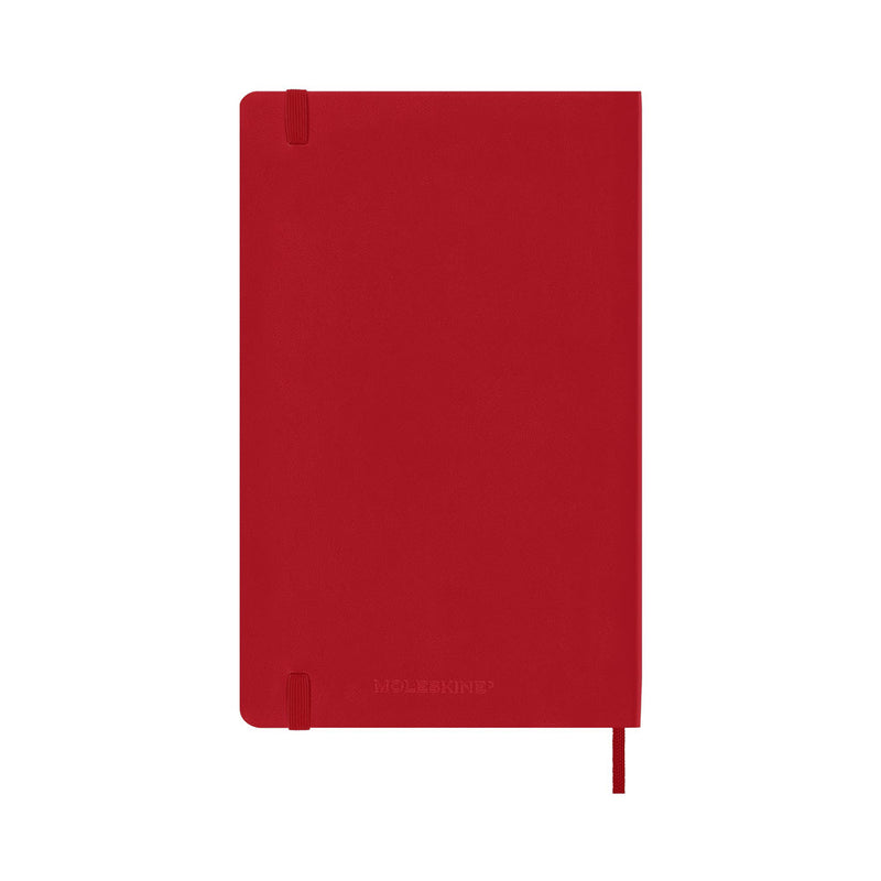 Moleskine notes A5 formata, meki uvez, stranice s linijama