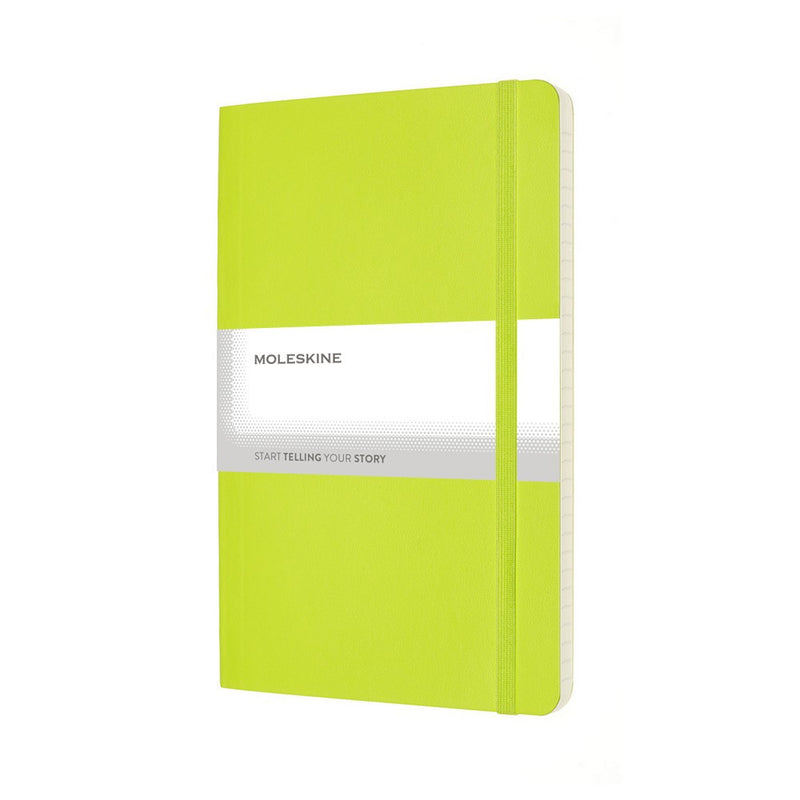 Moleskine notes A5 formata, meki uvez, stranice s linijama