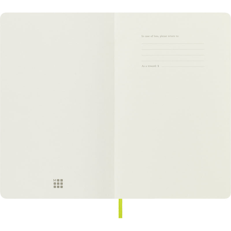 Moleskine notes A5 formata, meki uvez, stranice s linijama