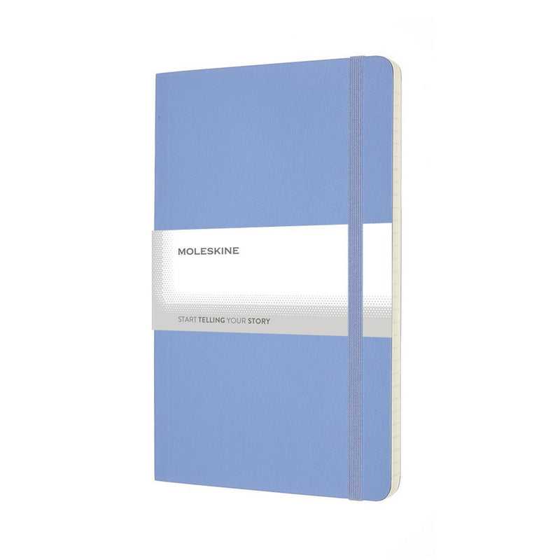 Moleskine notes A5 formata, meki uvez, stranice s linijama