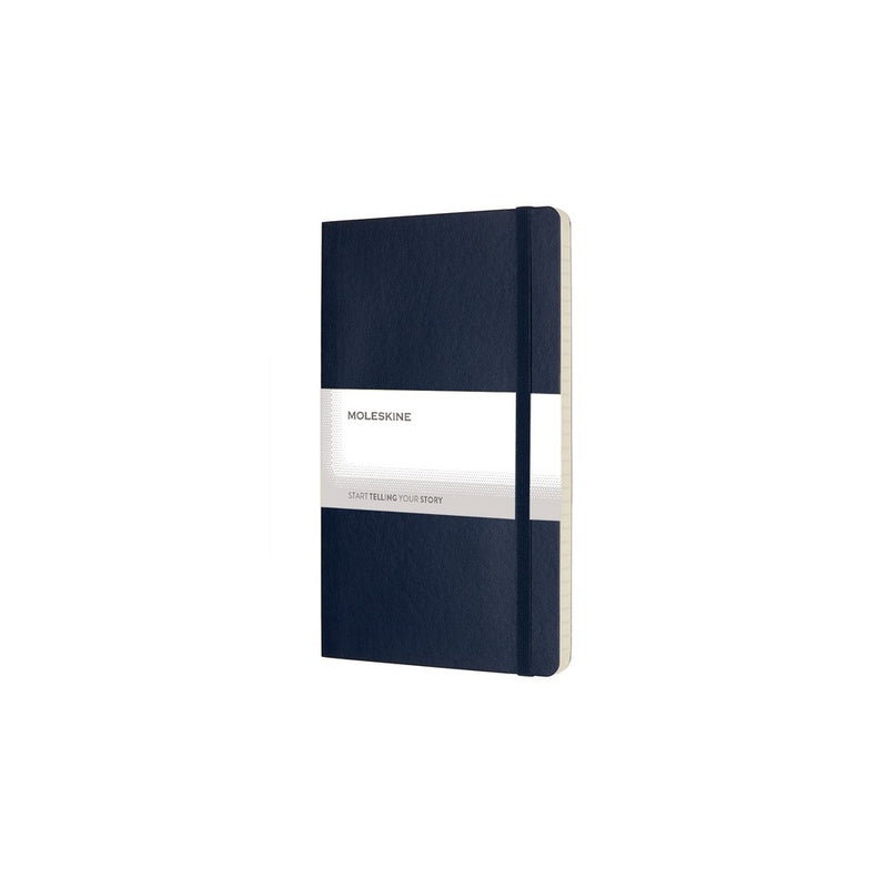 Moleskine notes A5 formata, meki uvez, stranice s linijama
