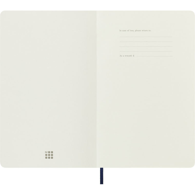 Moleskine notes A5 formata, meki uvez, stranice s linijama