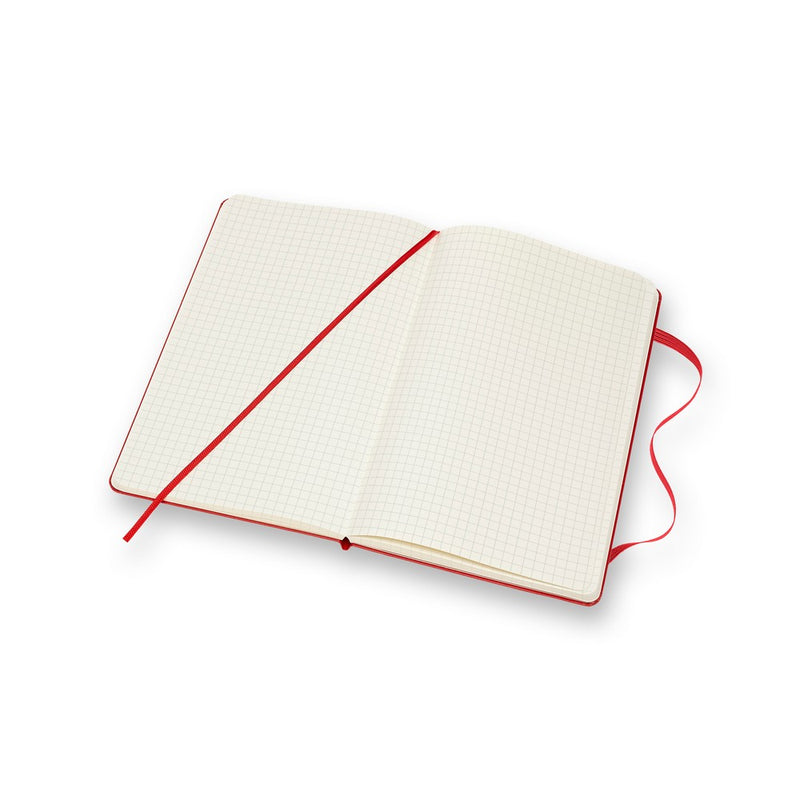 Moleskine notes A5 formata, tvrdi uvez, stranice s kvadratima