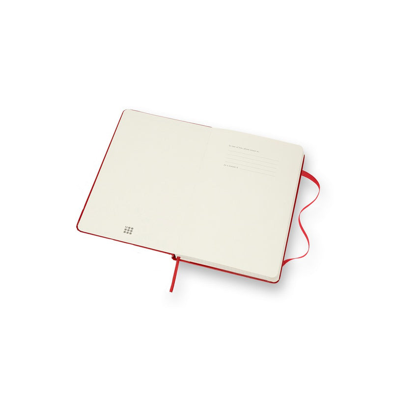 Moleskine notes A5 formata, tvrdi uvez, stranice s kvadratima