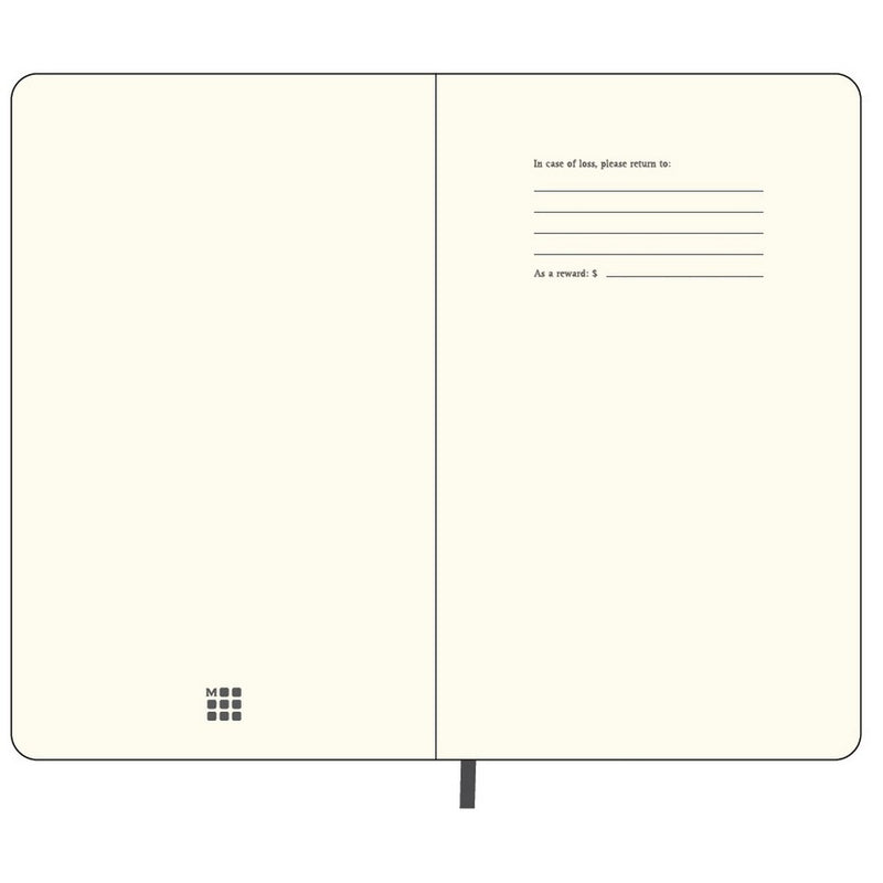 Moleskine notes A5 formata, meki uvez, prazne stranice