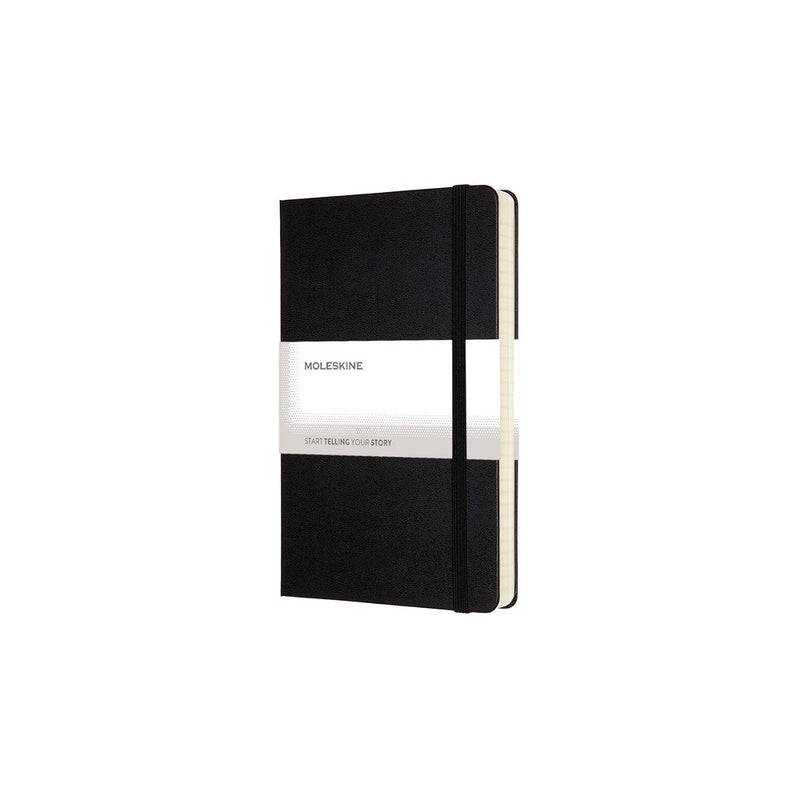 Moleskine notes A5 formata, tvrdi uvez, stranice s linijama, 400 stranica