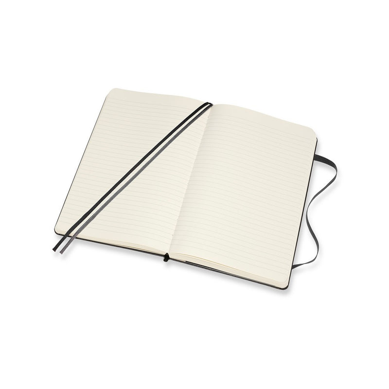 Moleskine notes A5 formata, tvrdi uvez, stranice s linijama, 400 stranica