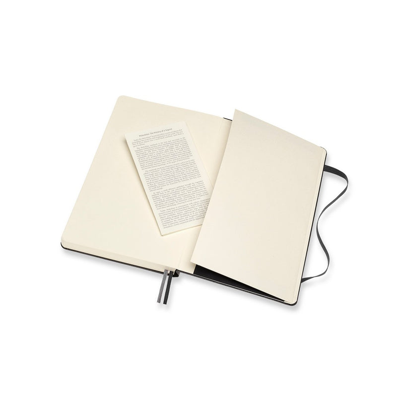 Moleskine notes A5 formata, tvrdi uvez, stranice s linijama, 400 stranica
