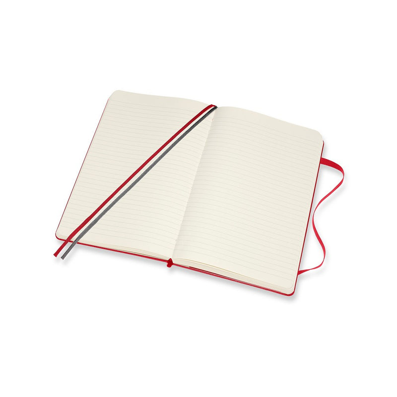 Moleskine notes A5 formata, tvrdi uvez, stranice s linijama, 400 stranica