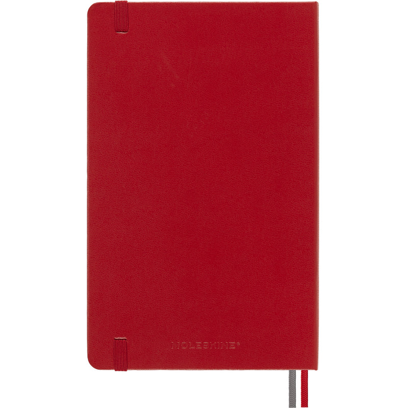 Moleskine notes A5 formata, tvrdi uvez, stranice s linijama, 400 stranica